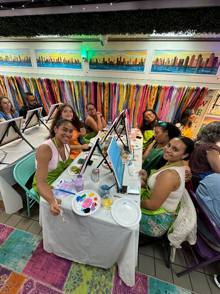Painting Hangout experience