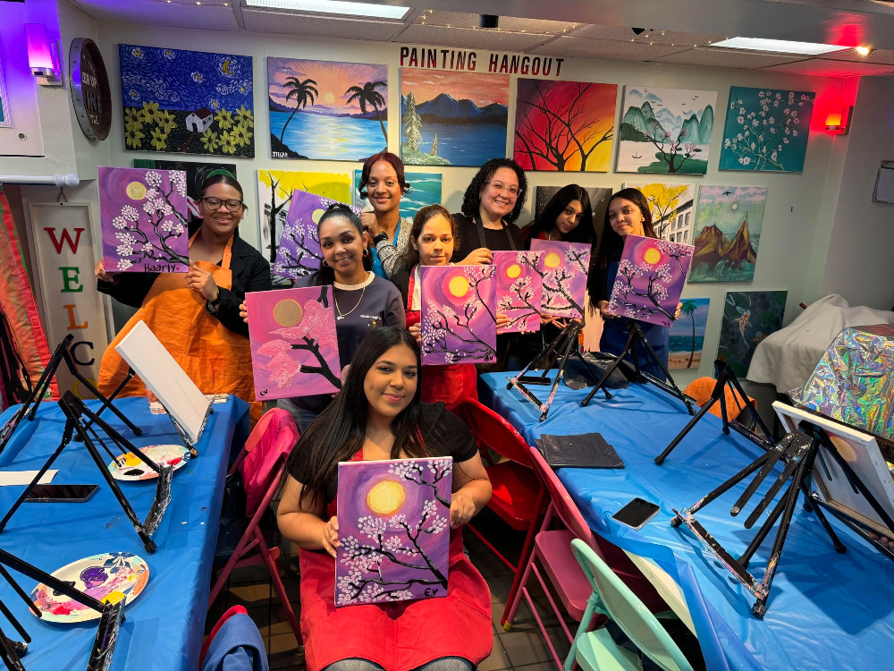 Painting Hangout experience